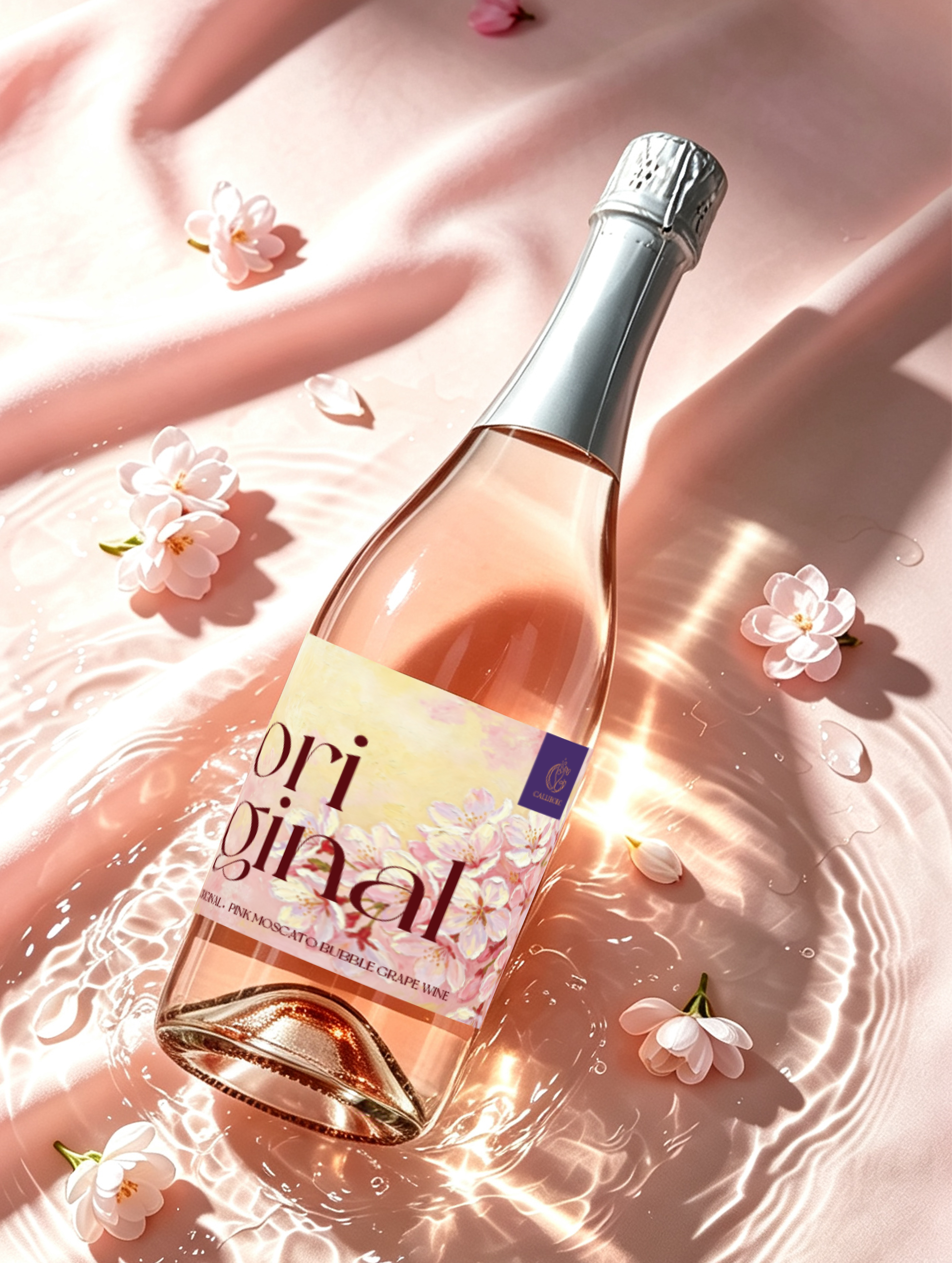 本真·莫斯卡托桃红起泡葡萄酒